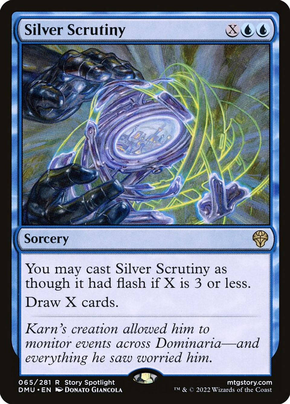 Silver Scrutiny | Inglés | NM | DMU 1