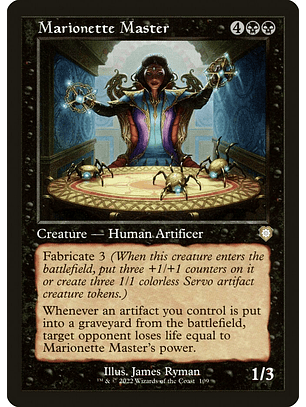 Marionette Master (Retro Frame) | Inglés | NM | BRC