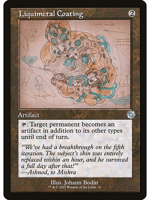 Liquimetal Coating (Retro Frame) | Inglés | EX | BRR