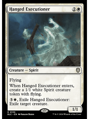 Hanged Executioner | Inglés | EX | BLC