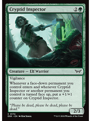 Cryptid Inspector | Español | NM | DSK