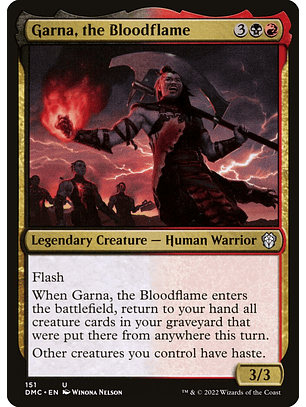 Garna, the Bloodflame | Inglés | NM | DMC