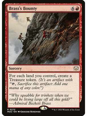 Brass's Bounty | Inglés | NM | MOC