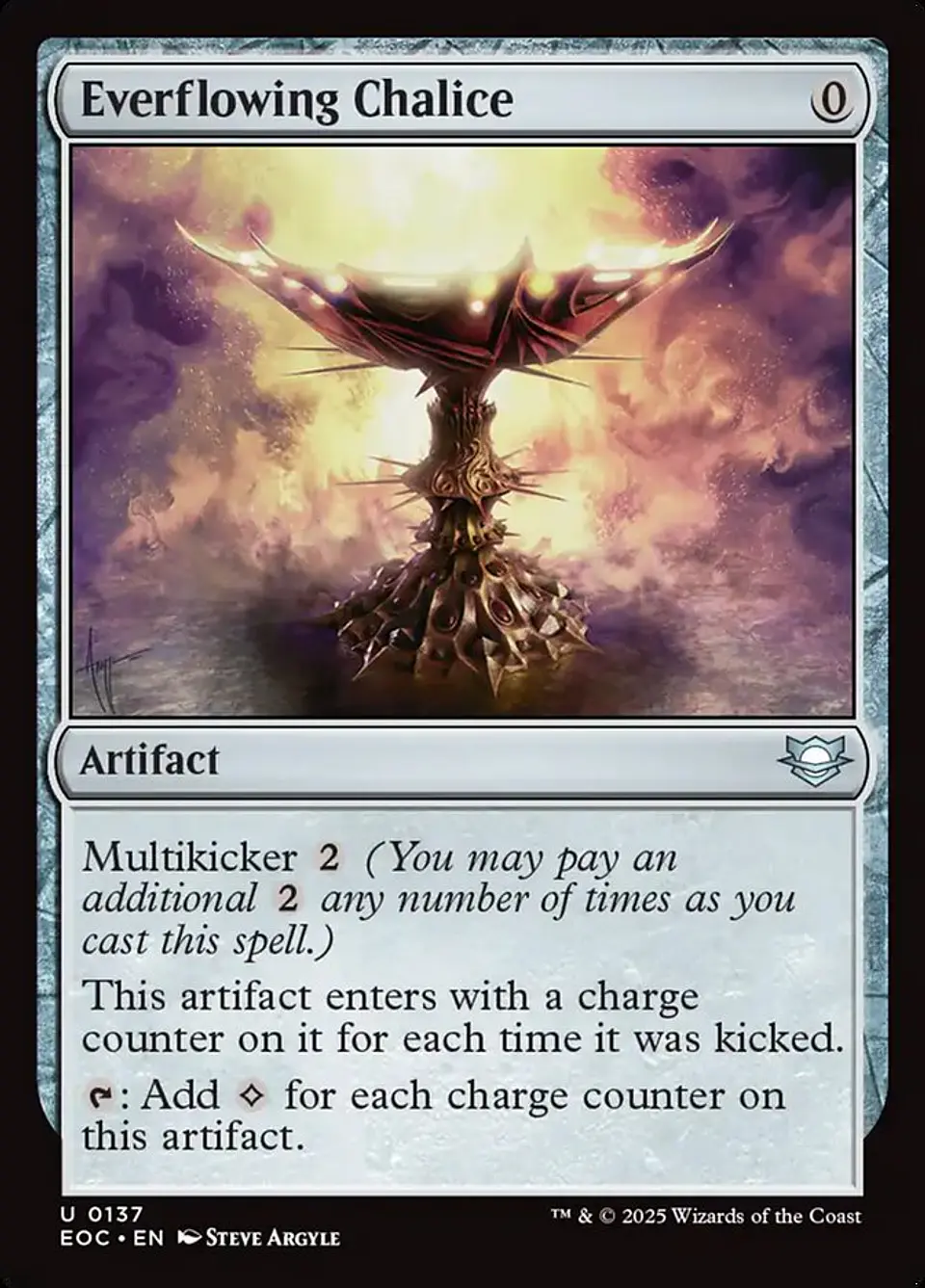 Everflowing Chalice | Inglés | NM | EOC 1