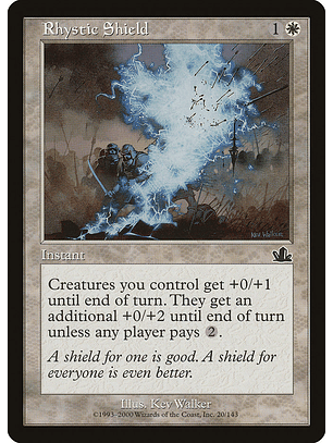 Rhystic Shield (Retro Frame) | Español | VG | PCY