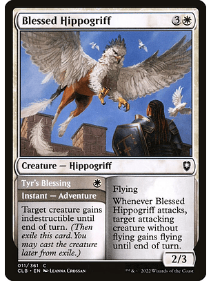 Blessed Hippogriff // Tyr's Blessing | Inglés | NM | CLB