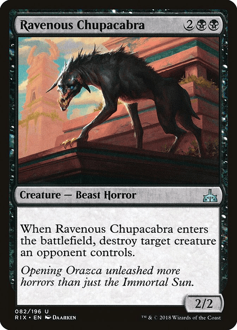 Ravenous Chupacabra | Español | NM | RIX