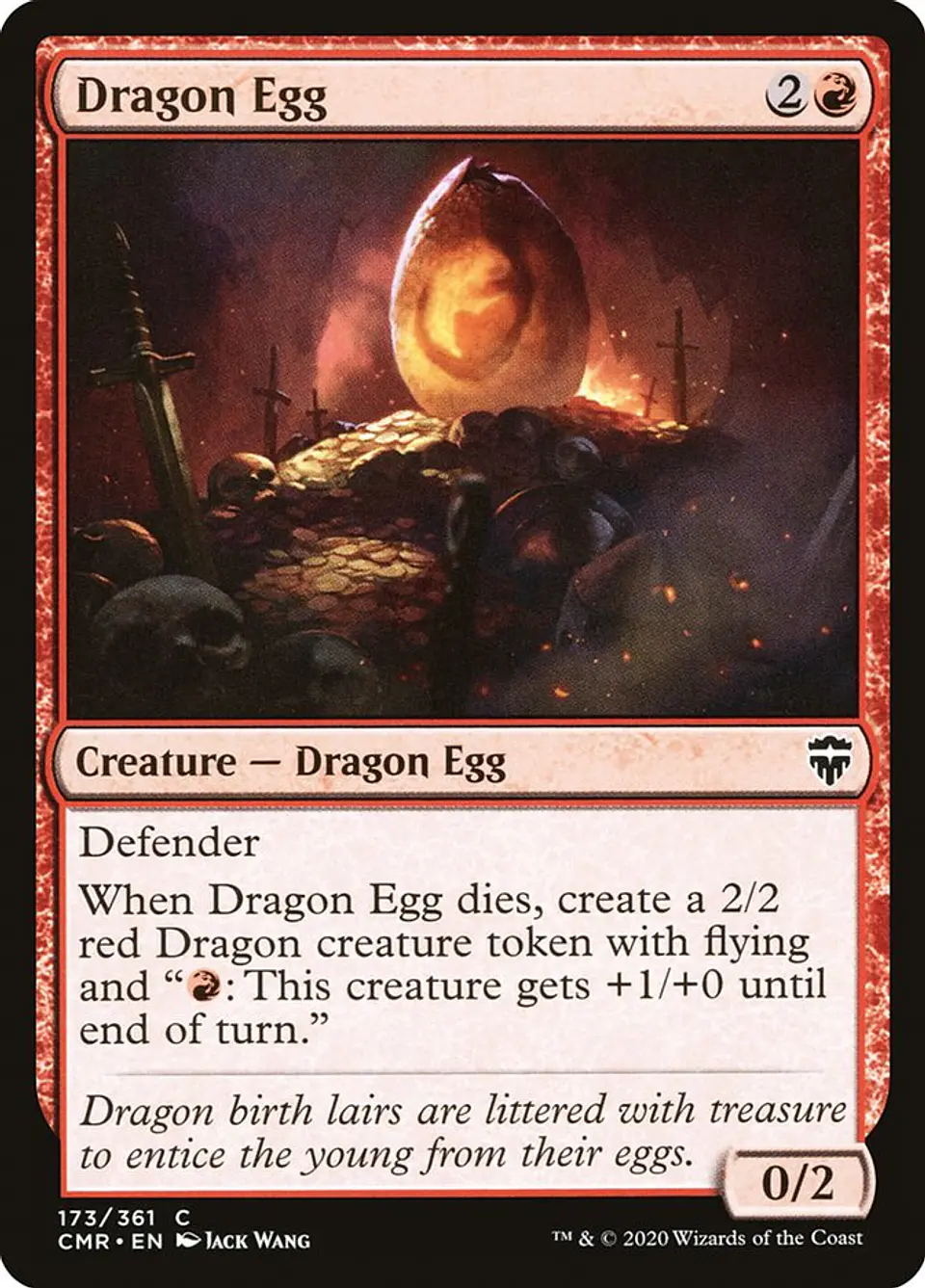 Dragon Egg | Inglés | NM | CMR 1