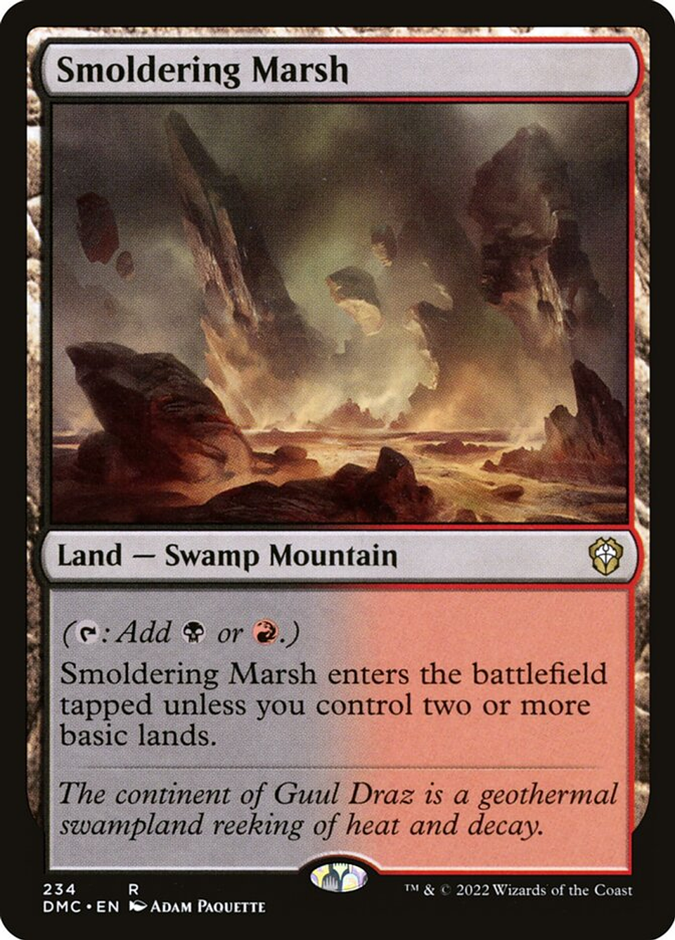 Smoldering Marsh | Inglés | NM | DMC 1