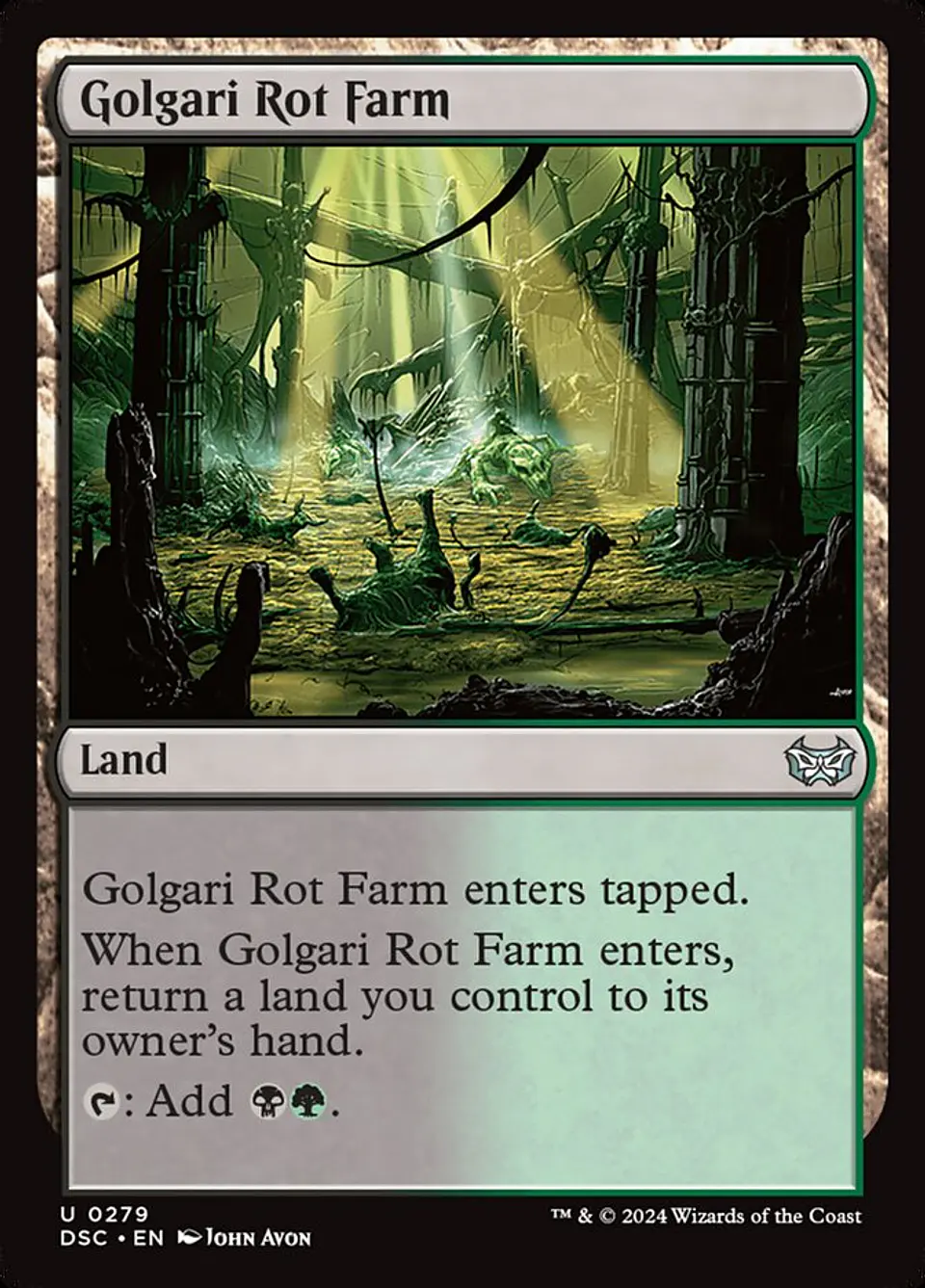 Golgari Rot Farm | Inglés | NM | DSC 1