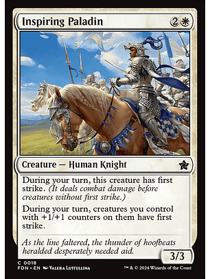 Inspiring Paladin | Inglés | NM | FDN