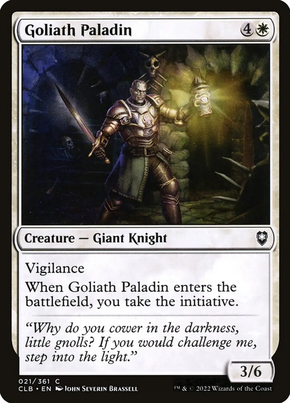 Goliath Paladin | Inglés | NM | CLB 1