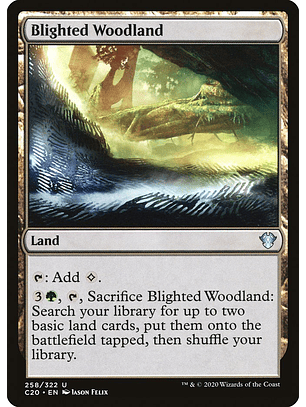 Blighted Woodland | Inglés | NM | C20