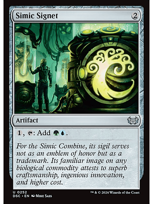 Simic Signet | Inglés | NM | DSC