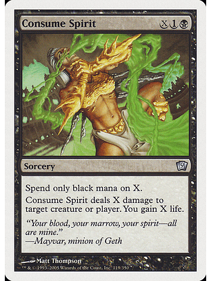 Consume Spirit | Inglés | EX | 9ED