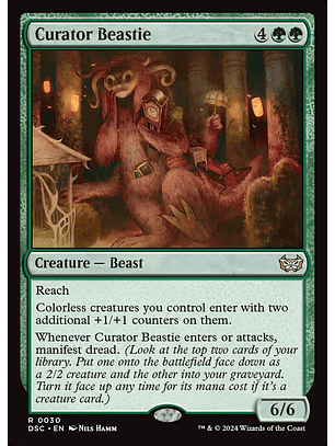 Curator Beastie | Inglés | NM | DSC