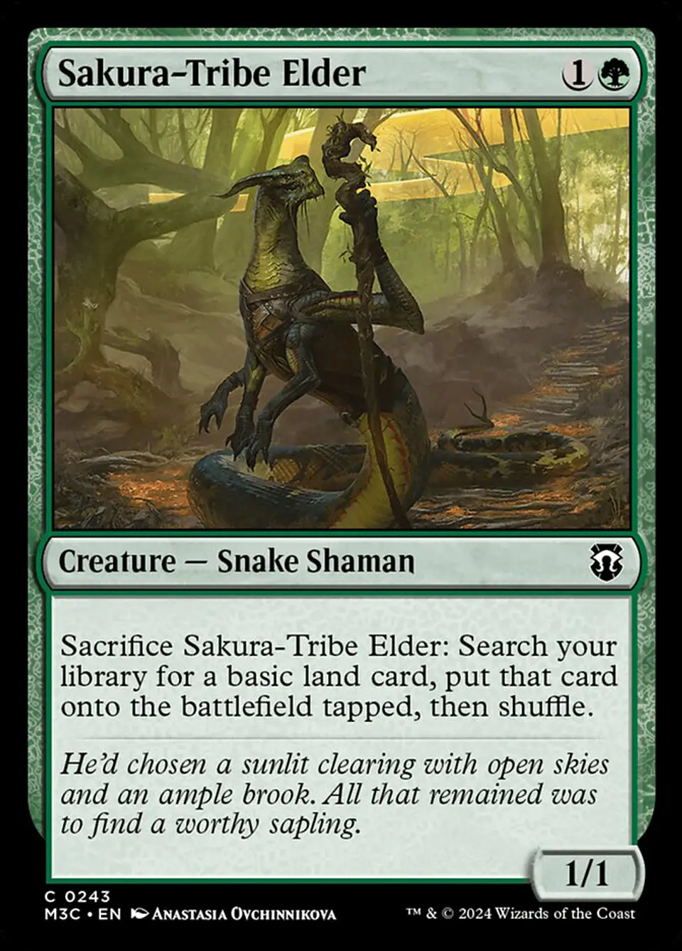 Sakura-Tribe Elder | Inglés | NM | M3C 1