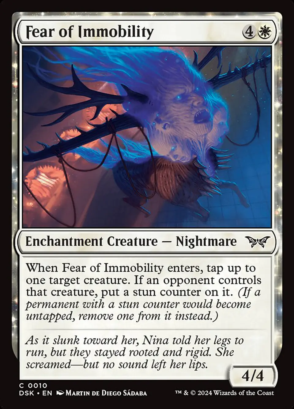 Fear of Immobility | Español | NM | DSK 1