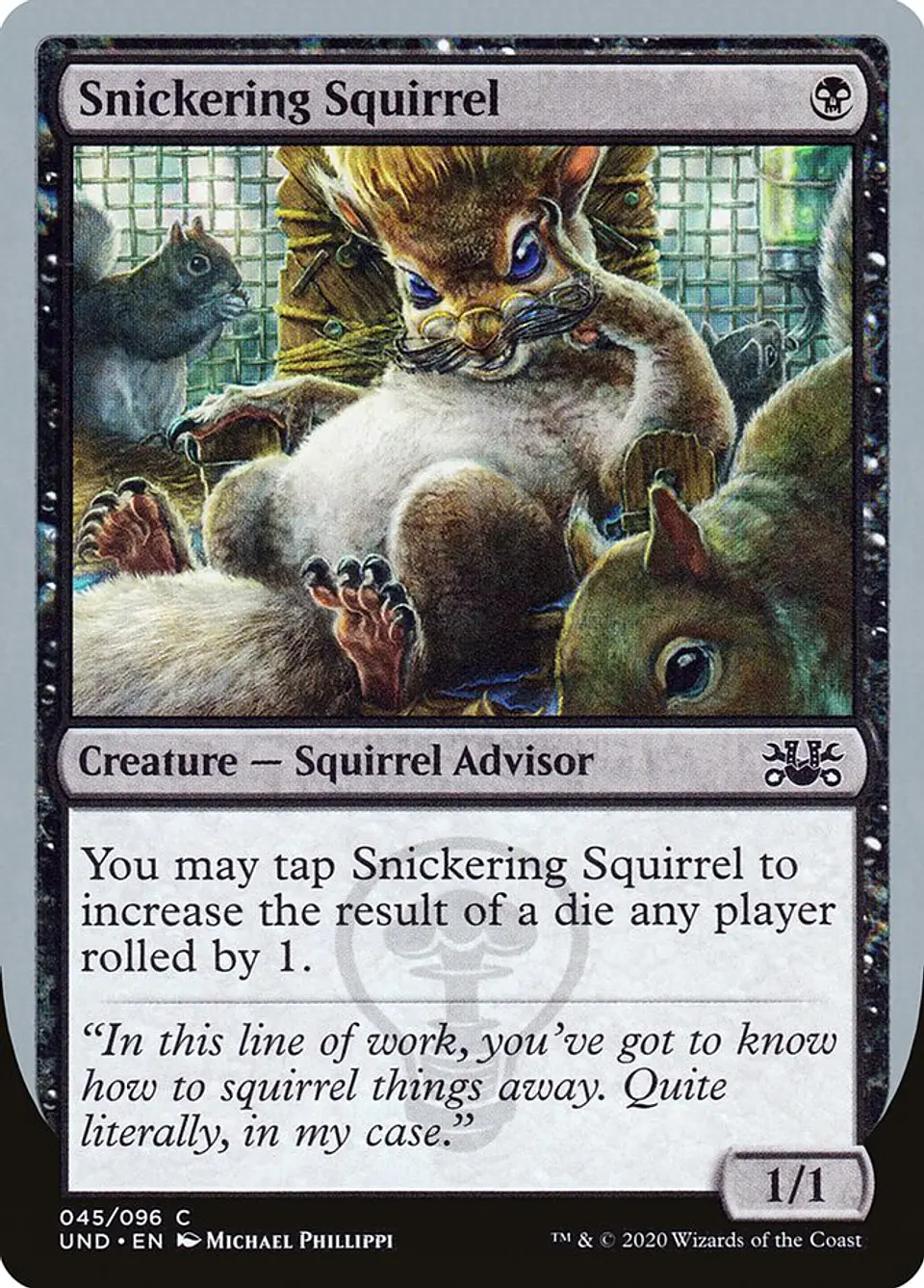 Snickering Squirrel | Inglés | NM | UND 1