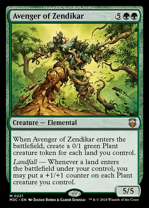 Avenger of Zendikar (foil) | Inglés | NM | M3C