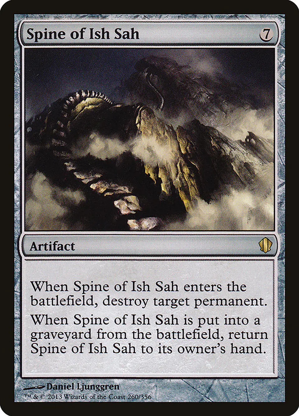 Spine of Ish Sah | Inglés | EX | C13 1
