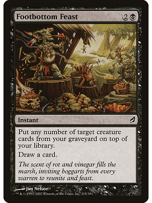 Footbottom Feast | Inglés | NM | LRW