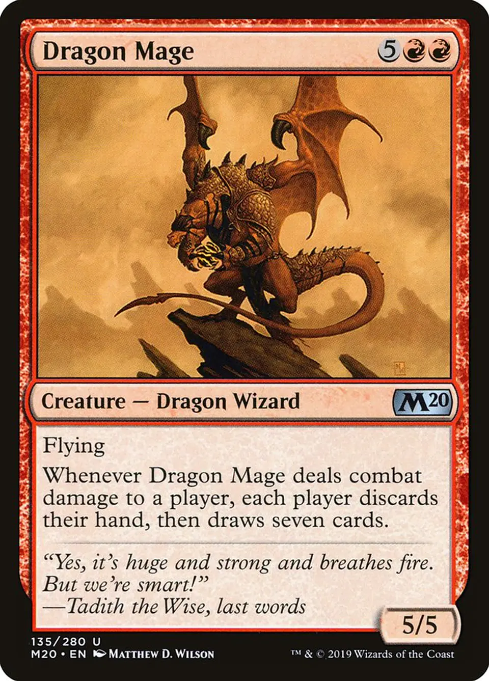 Dragon Mage | Inglés | EX | M20 1