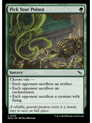 Pick Your Poison | Inglés | NM | MKM