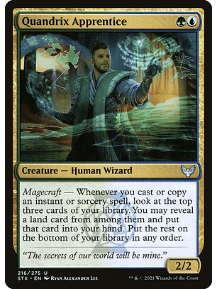 Quandrix Apprentice | Inglés | NM | STX