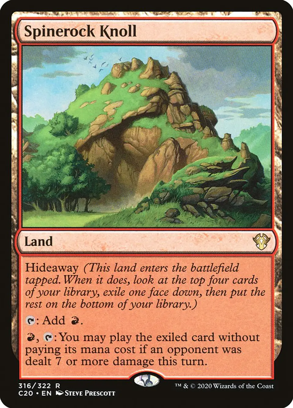 Spinerock Knoll | Inglés | NM | C20 1