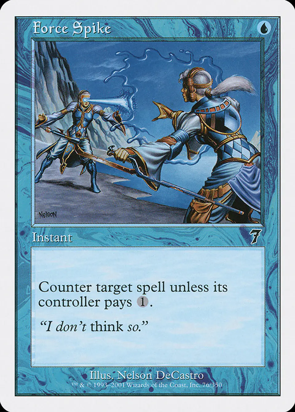 Force Spike (Retro Frame) | Español | NM | 7ED 1