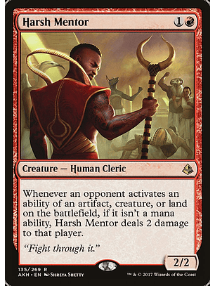 Harsh Mentor | Inglés | EX | AKH