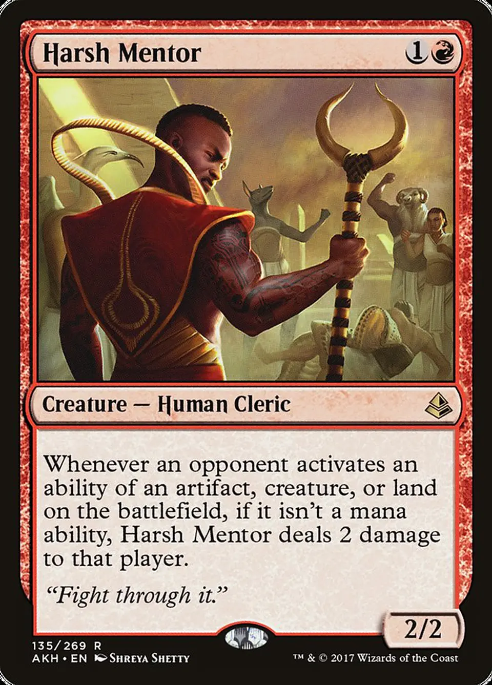 Harsh Mentor | Inglés | EX | AKH 1