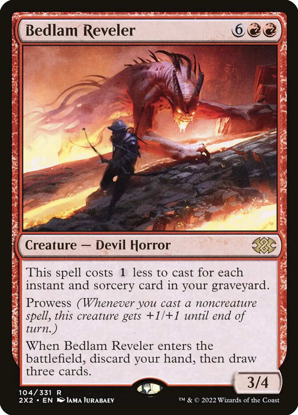 Bedlam Reveler | Inglés | NM | 2X2 1