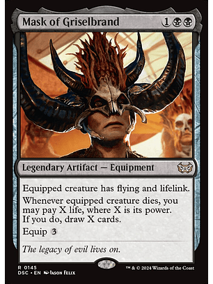 Mask of Griselbrand | Español | NM | DSC