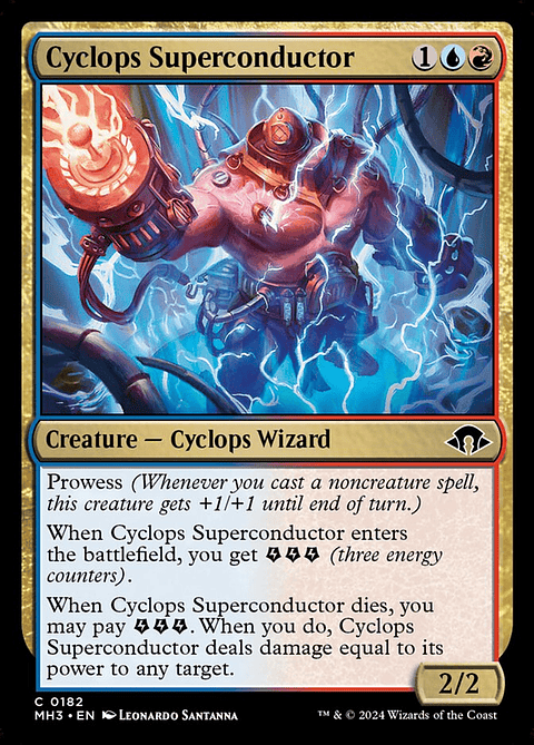 Cyclops Superconductor (foil) | Español | NM | MH3