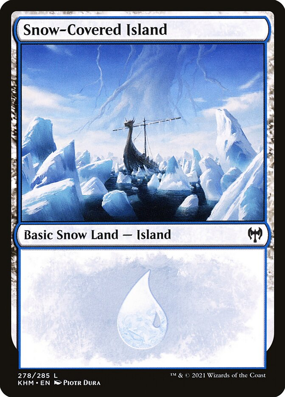 Snow-Covered Island | Español | NM | KHM 1