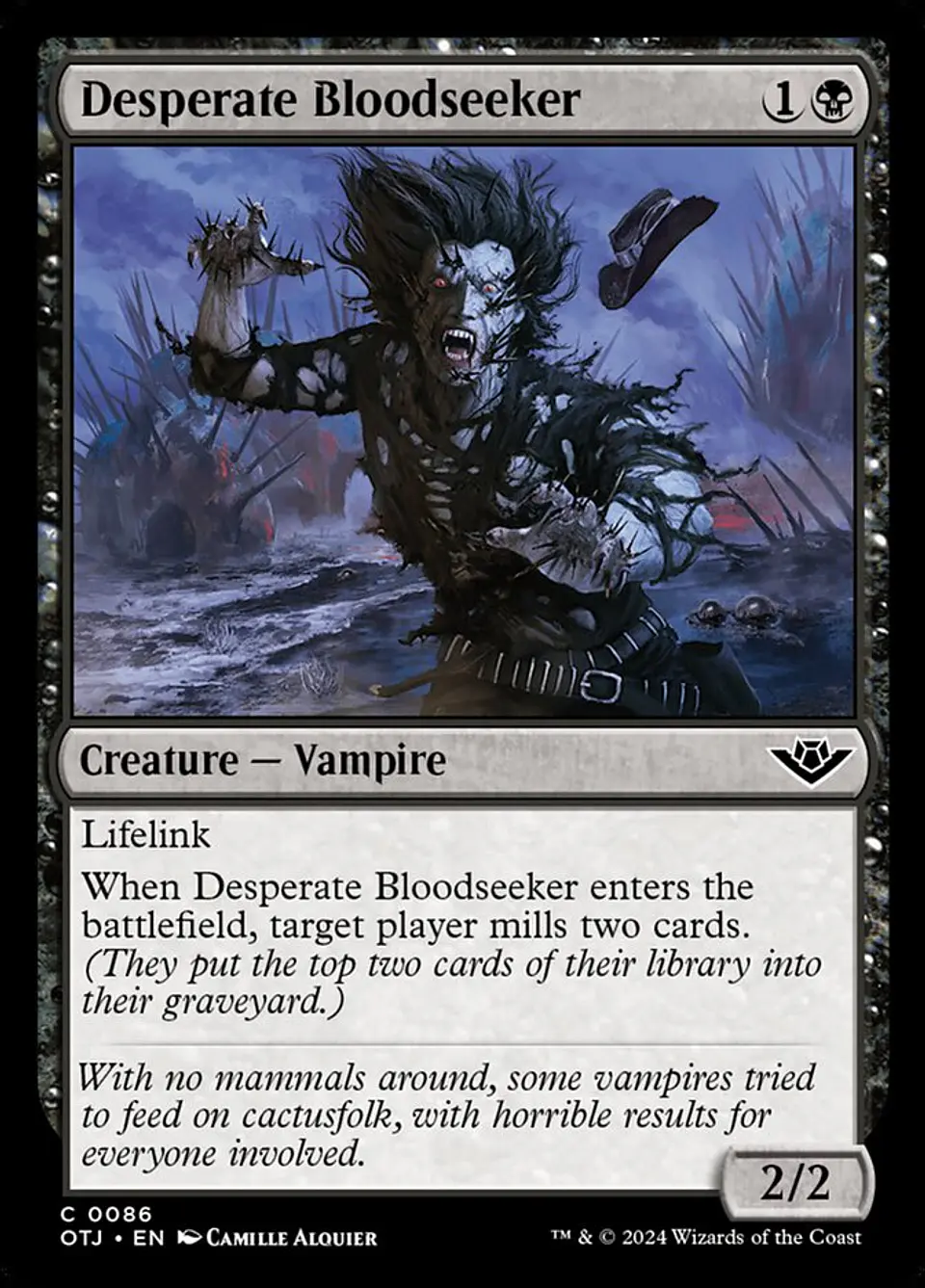 Desperate Bloodseeker | Inglés | NM | OTJ 1