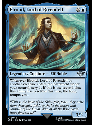 Elrond, Lord of Rivendell | Inglés | NM | LTR