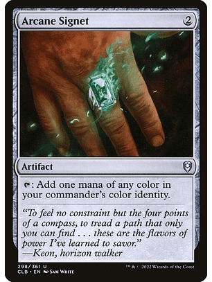 Arcane Signet | Inglés | EX | CLB