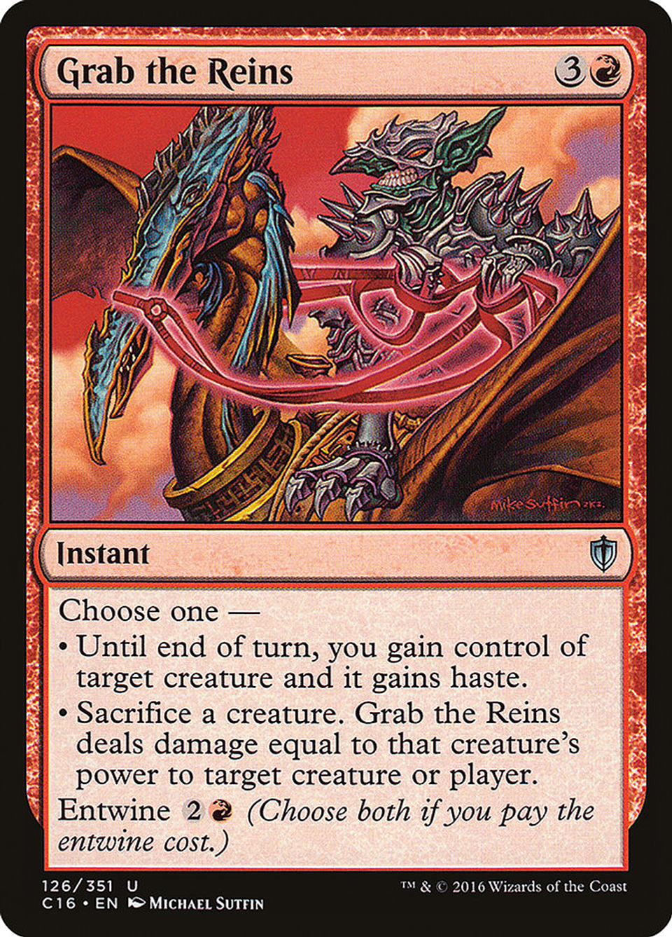 Grab the Reins | Inglés | NM | C16 1