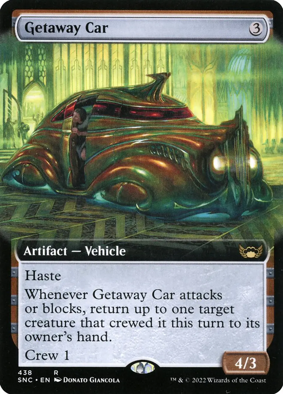 Getaway Car (Extended Art foil) | Inglés | NM | SNC 1