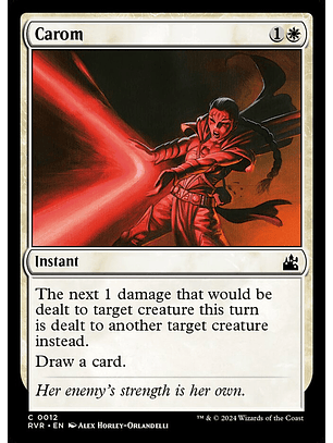 Carom | Inglés | NM | RVR