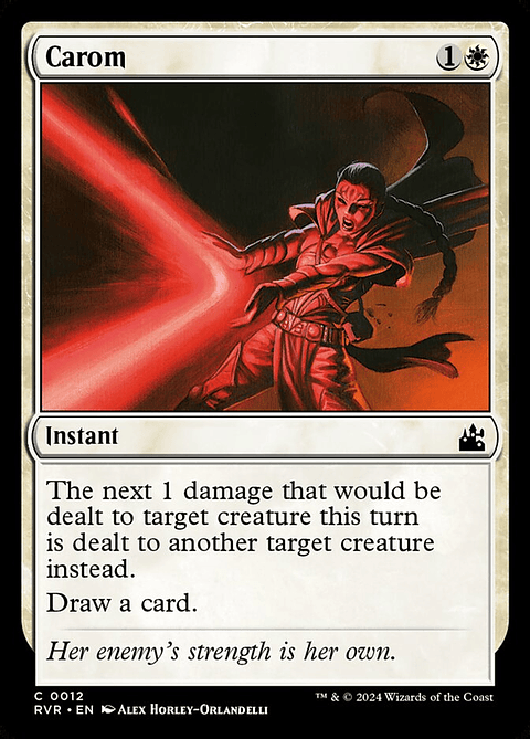 Carom | Inglés | NM | RVR