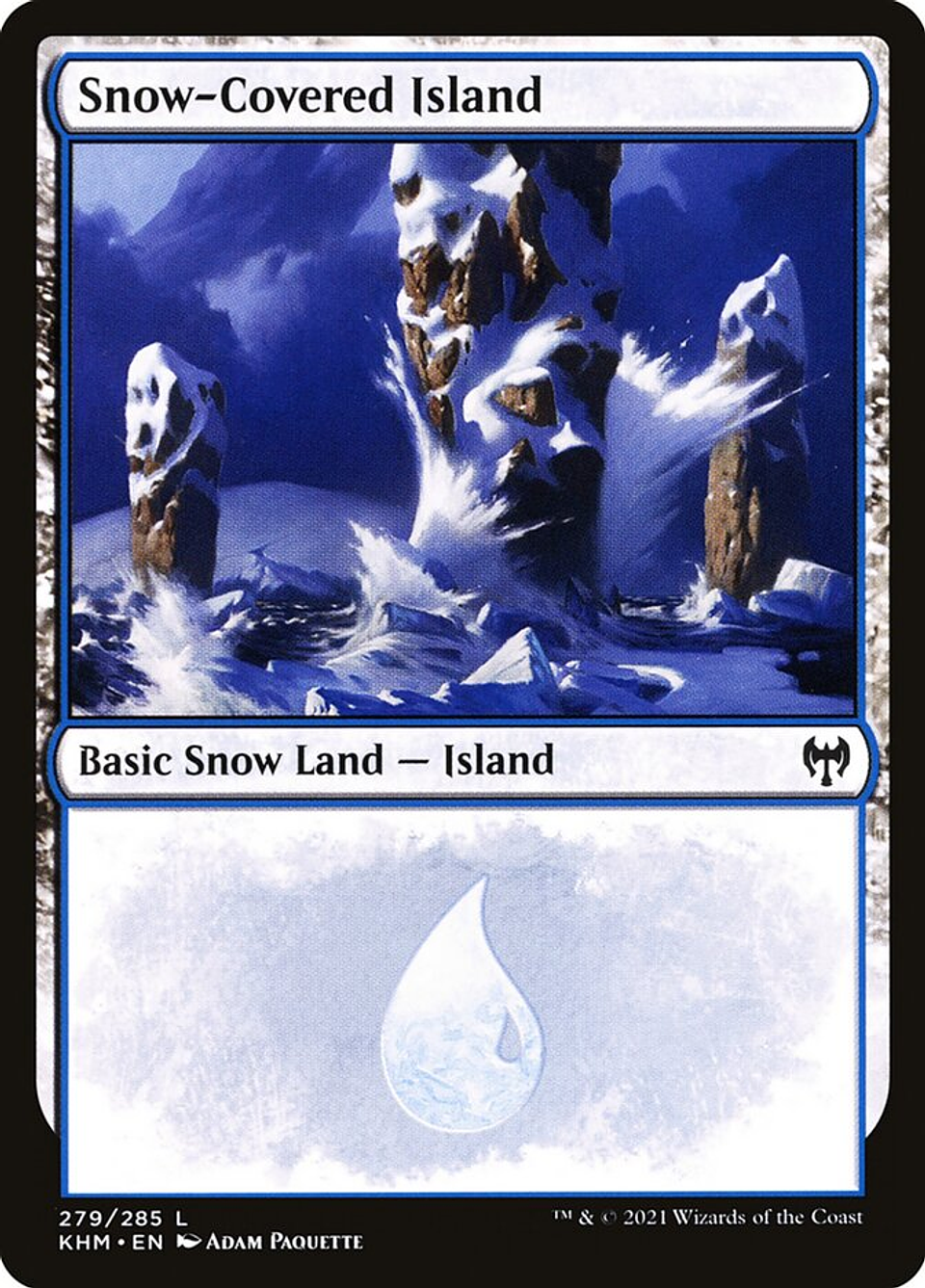 Snow-Covered Island | Español | NM | KHM 1