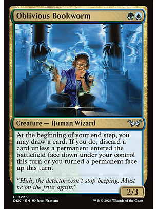 Oblivious Bookworm (foil) | Inglés | NM | DSK