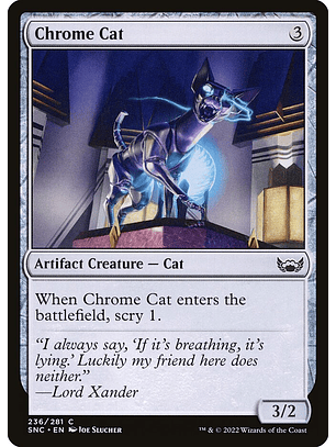 Chrome Cat (foil) | Inglés | NM | SNC