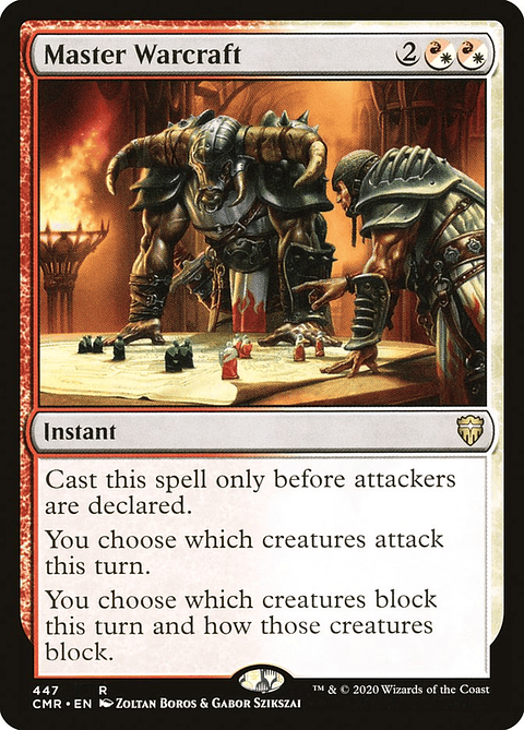 Master Warcraft | Inglés | NM | CMR