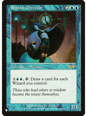 Riptide Director (Retro Frame) | Inglés | EX | PLST