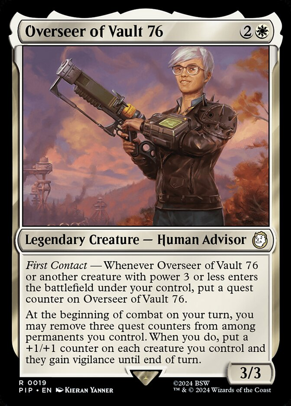 Overseer of Vault 76 | Inglés | NM | PIP 1